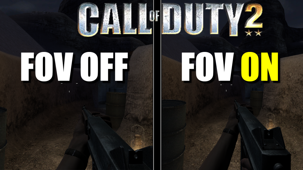 call of duty 2 fov changer